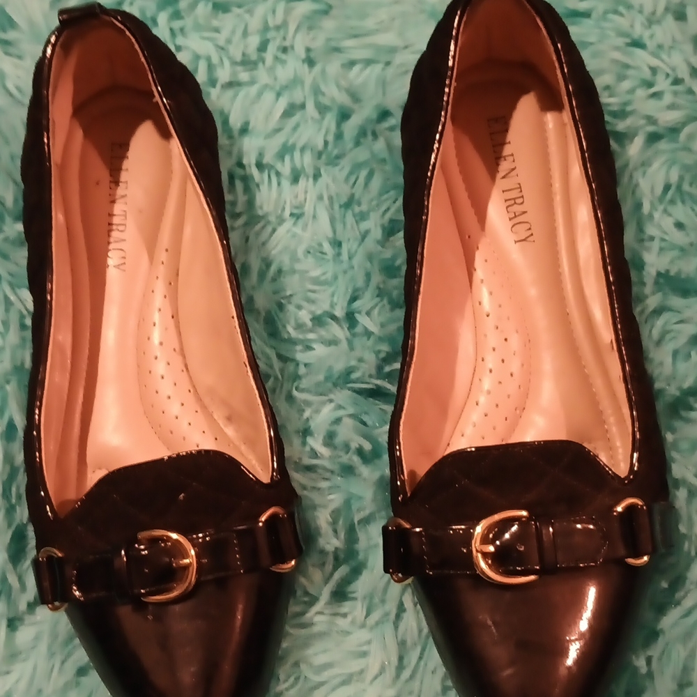 Must bundle Ellen Tracy black flats size 7 must bundle - Picture 2 of 3